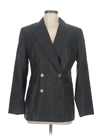 Pre-owned Banana Republic Blazer Jacket In Gray