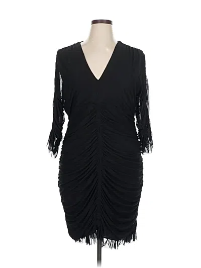 Pre-owned City Chic Cocktail Dress In Black