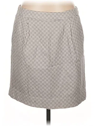 Pre-owned Gap Formal Skirt In Gray