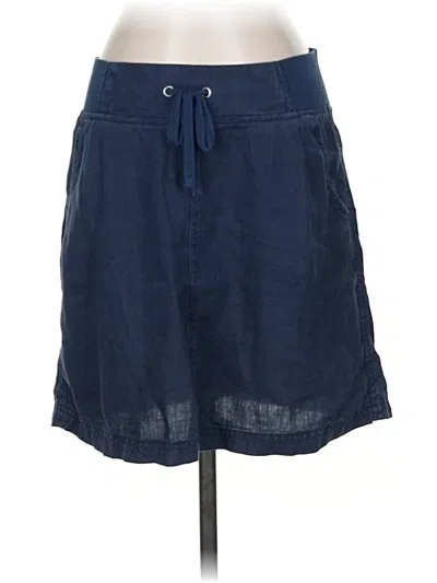 Pre-owned Athleta Casual Skirt In Blue