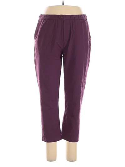 Pre-owned Tracksmith Casual Pants In Purple
