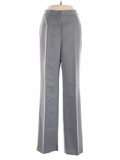 Pre-owned Le Suit Dress Pants In Gray