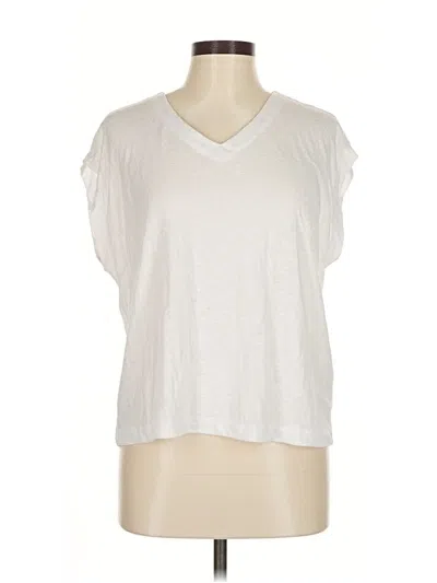Pre-owned Madewell Sleeveless T-shirt In White