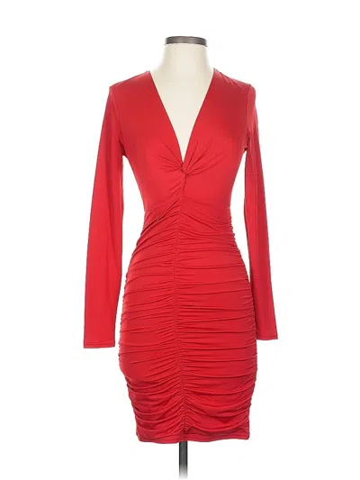 Pre-owned Guess Cocktail Dress In Red