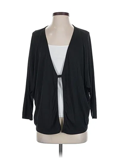 Pre-owned Rachel Pally 3/4 Sleeve T-shirt In Black