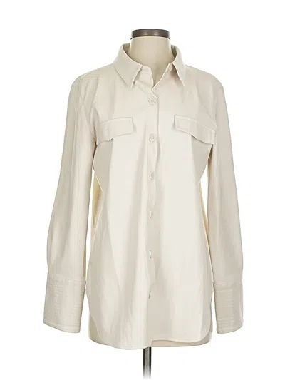 Pre-owned Bb Dakota Fleece Jacket In White