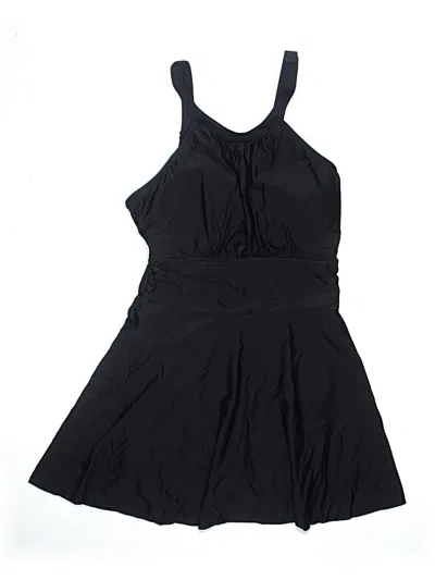 Pre-owned Shekini Swimsuit Cover Up In Black