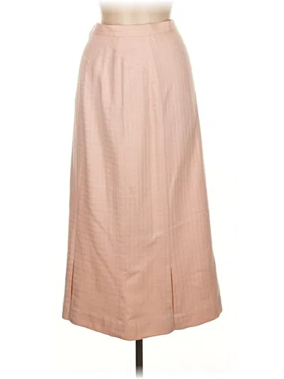 Pre-owned Assorted Brands Formal Skirt In Pink