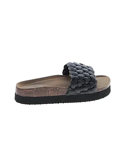 Pre-owned Aerie Sandals In Black