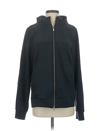 Pre-owned Under Armour Zip Up Hoodie In Black