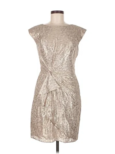 Pre-owned Shoshanna Cocktail Dress In Silver