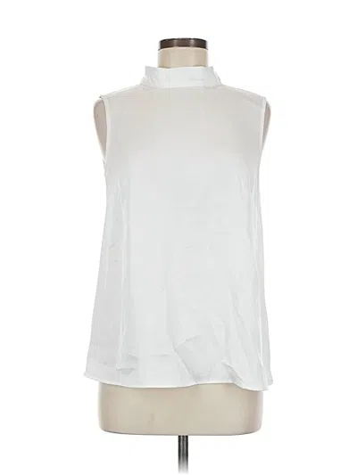 Pre-owned Assorted Brands Sleeveless Blouse In White