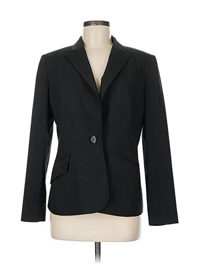 Pre-owned Jones New York Blazer Jacket In Silver