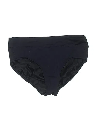 Pre-owned Lands' End Swimsuit Bottoms In Black