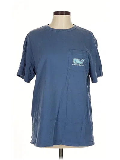 Pre-owned Vineyard Vines Short Sleeve T-shirt In Blue