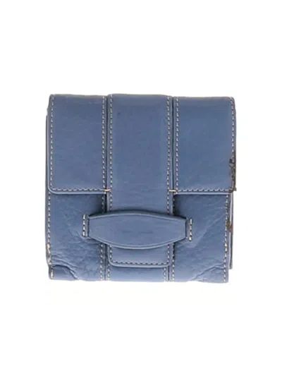 Pre-owned Ann Taylor Wallet In Blue