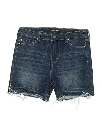 Pre-owned Liverpool Los Angeles Denim Shorts In Blue