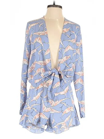 Pre-owned Bishop + Young Romper In Blue