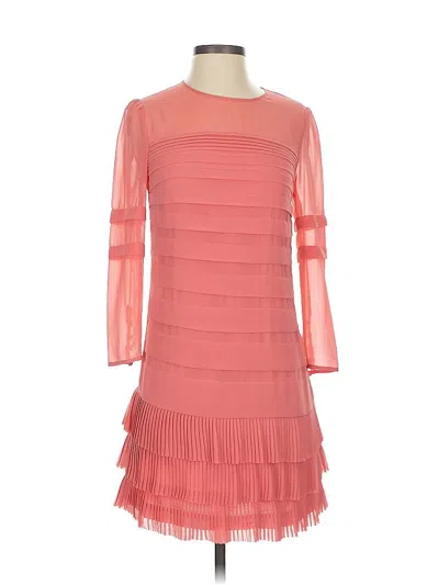 Pre-owned Ted Baker Cocktail Dress In Pink