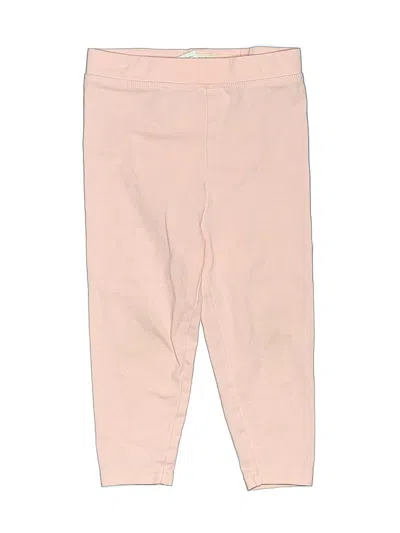 Pre-owned Crewcuts Kids' Casual Pants In Pink