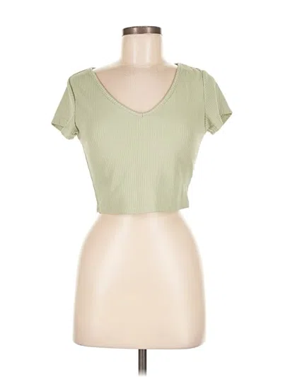 Pre-owned Cider Short Sleeve T-shirt In Green