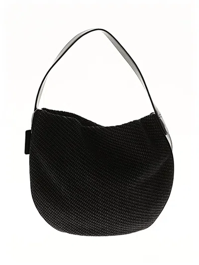 Pre-owned Stone Mountain Hobo Bag In Black