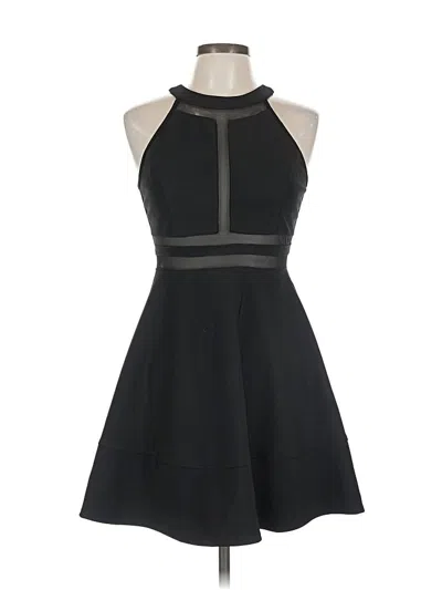 Pre-owned Emerald Sundae Cocktail Dress In Black