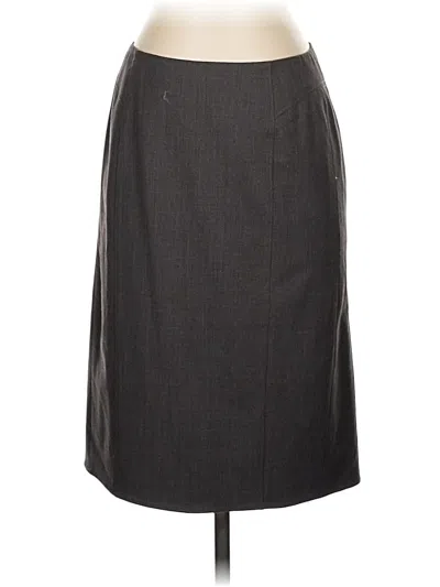 Pre-owned Rebecca Taylor Formal Skirt In Gray