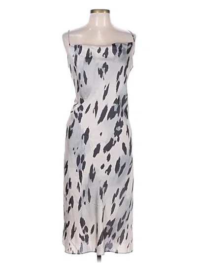 Pre-owned Express Cocktail Dress In Gray