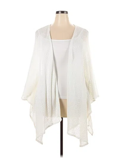 Pre-owned 14th & Union Kimono In White