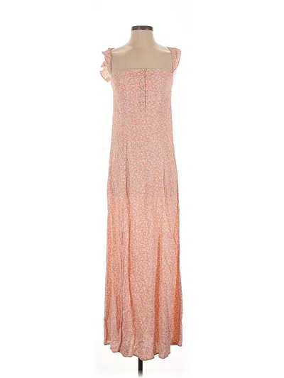 Pre-owned Flynn Skye Casual Dress In Orange