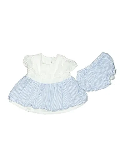 Pre-owned Janie And Jack Kids' Dress In Blue