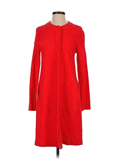 Pre-owned Harris Wharf London Coat In Red
