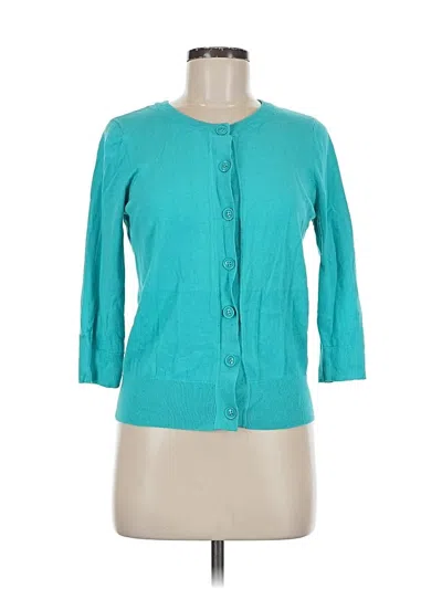 Pre-owned Stylus Cardigan Sweater In Blue