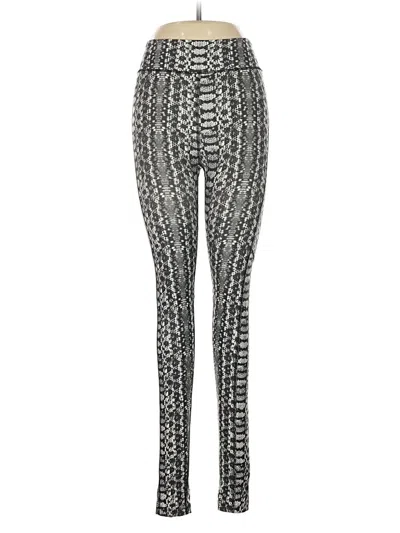 Pre-owned Under Armour Leggings In Silver