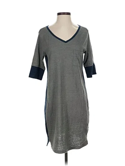 Pre-owned Prana Casual Dress In Gray