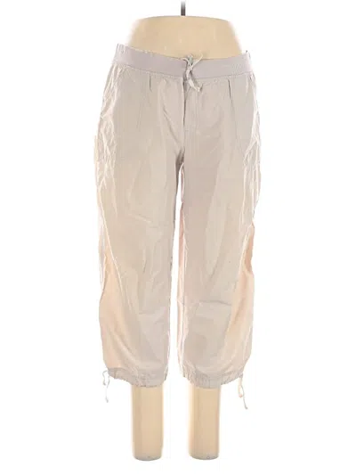 Pre-owned Danskin Now Casual Pants In White