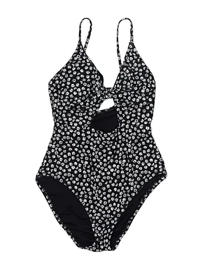 Pre-owned Gap One Piece Swimsuit In Black