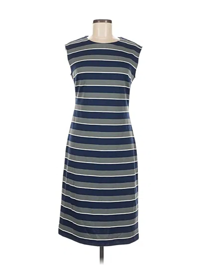 Banana Republic Factory Store Casual Dress In Blue
