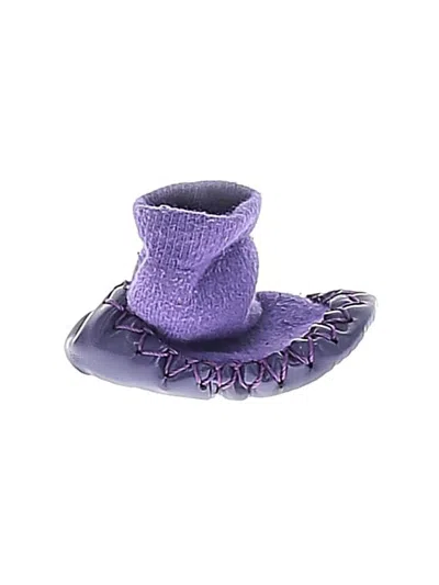 Pre-owned Hanna Andersson Babies' Booties In Purple