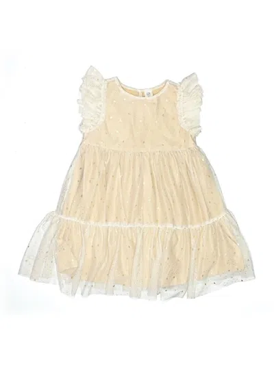 Pre-owned Baby Gap Kids' Dress In White
