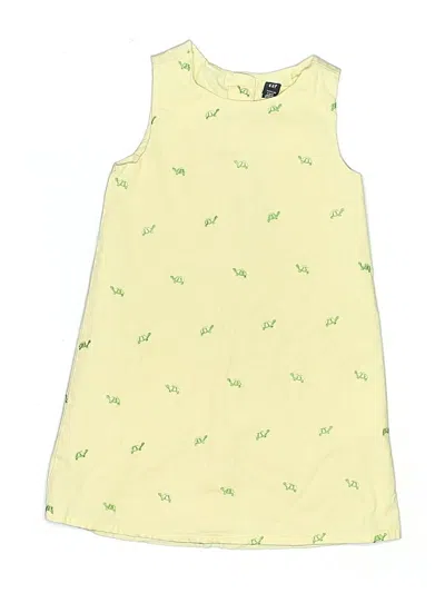 Pre-owned Baby Gap Kids' Dress In Yellow