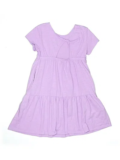 Pre-owned Cat & Jack Kids' Dress In Purple