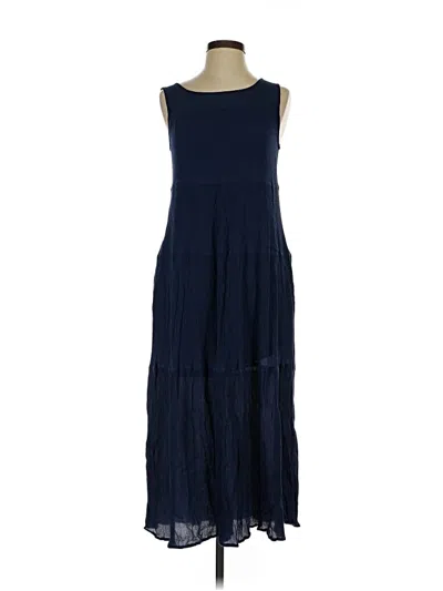 Pre-owned Max Studio Casual Dress In Blue