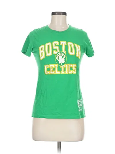 Pre-owned Mitchell & Ness Short Sleeve T-shirt In Green