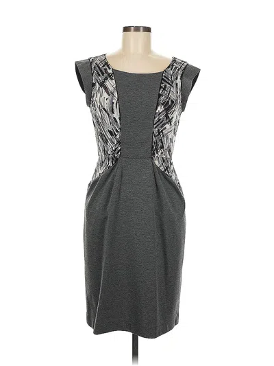 Pre-owned Bcbgmaxazria Cocktail Dress In Gray