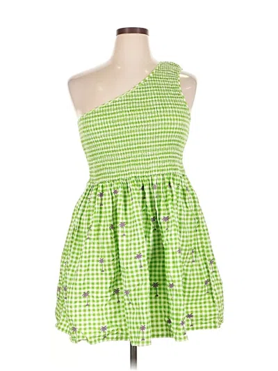 Pre-owned Collusion Cocktail Dress In Green