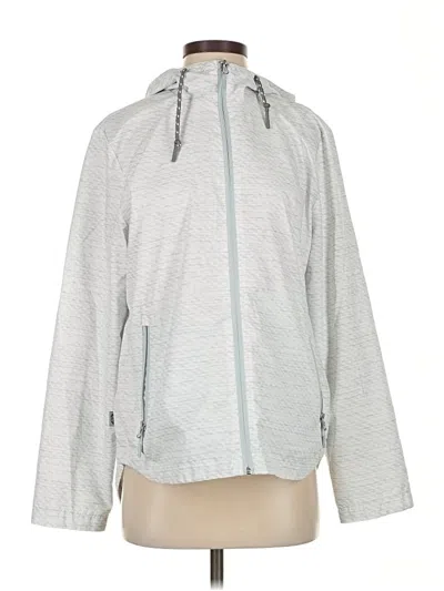 Pre-owned Free Country Track Jacket In Gray