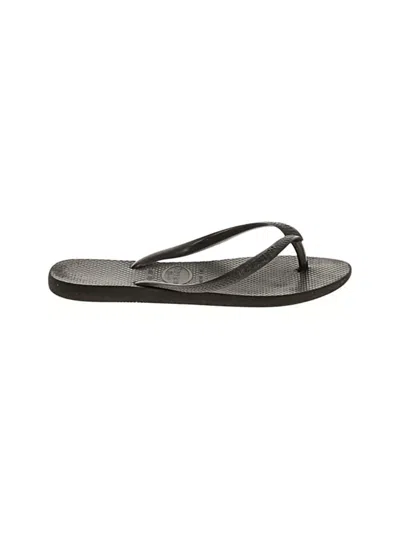 Pre-owned Havaianas Kids' Flip Flops In Black