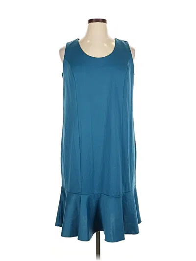 Pre-owned Jessica London Casual Dress In Blue